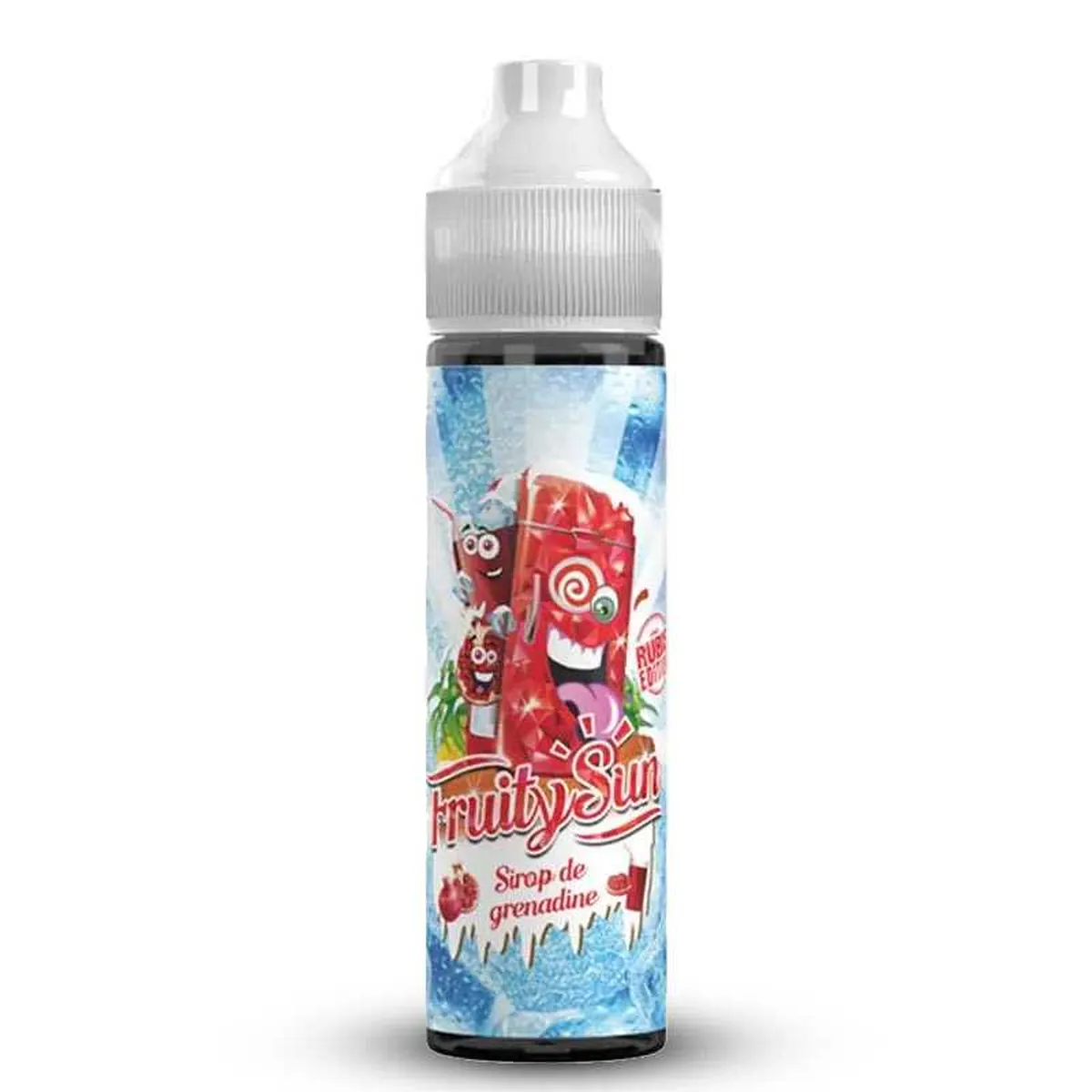 SIROP DE GRENADINE 50ML RUBIS EDITION - FRUITY SUN - E-liquides