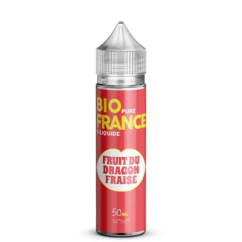 FRUIT DU DRAGON FRAISE 50ML - BIO PURE FRANCE - E-liquides