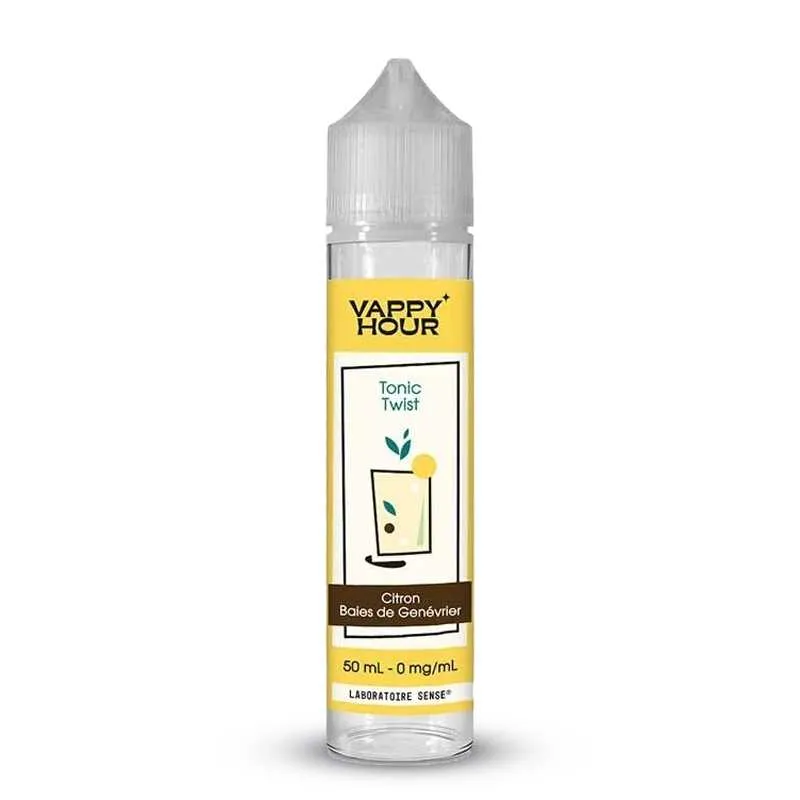 TONIC TWIST 50ML - VAPPY HOUR - E-liquides