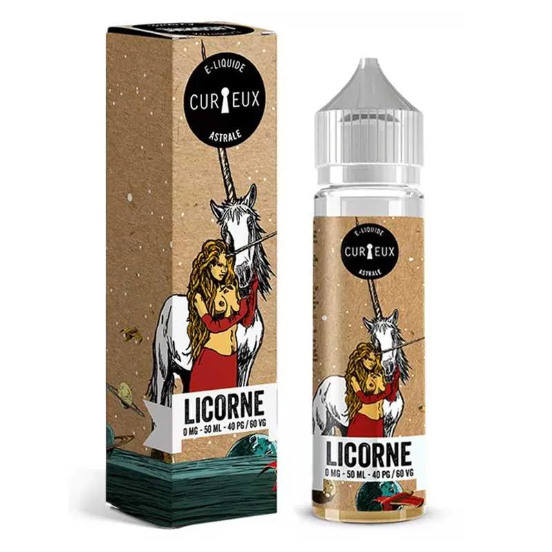 LICORNE ASTRALE 50ML - CURIEUX - E-liquides