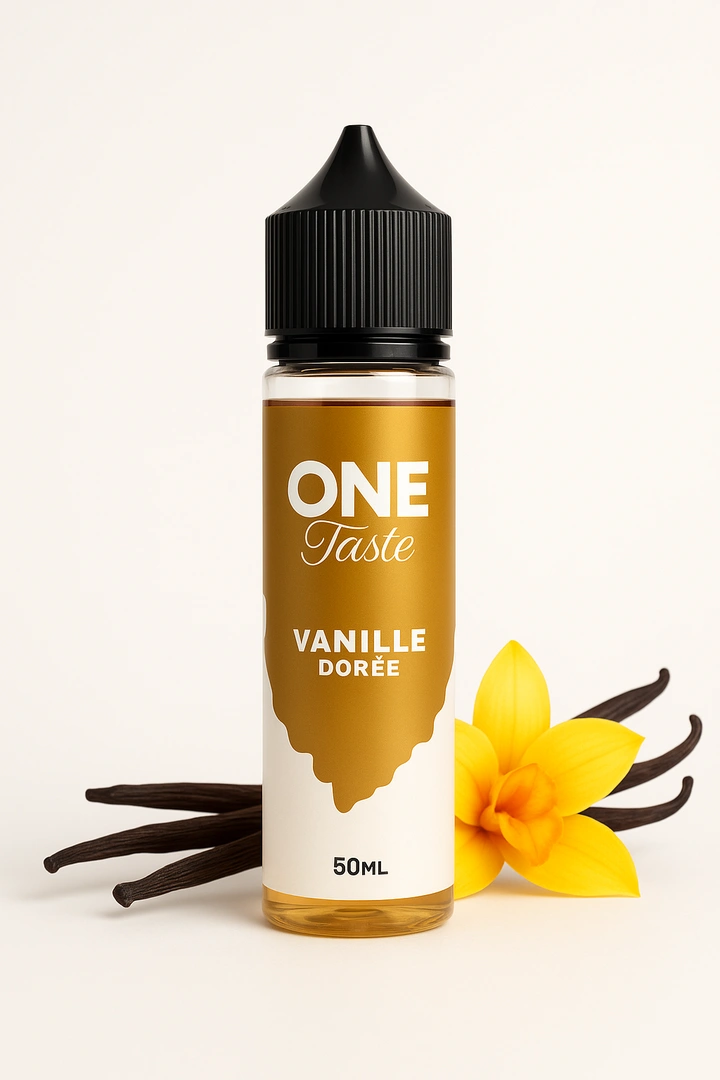 VANILLE DOREE 50ML - ONE TASTE PAR E-TASTY - E-liquides