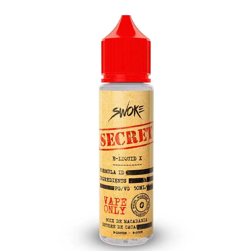SECRET 50ML - SWOKE - E-liquides