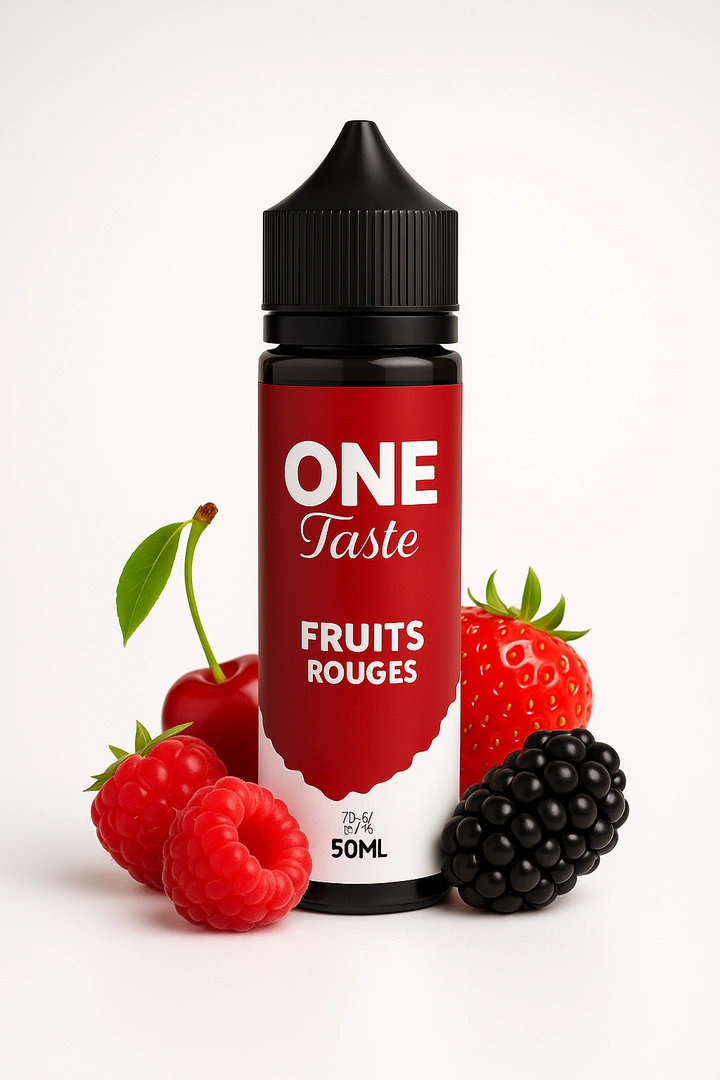 FRUITS ROUGES 50ML - ONE TASTE PAR E-TASTY - E-liquides