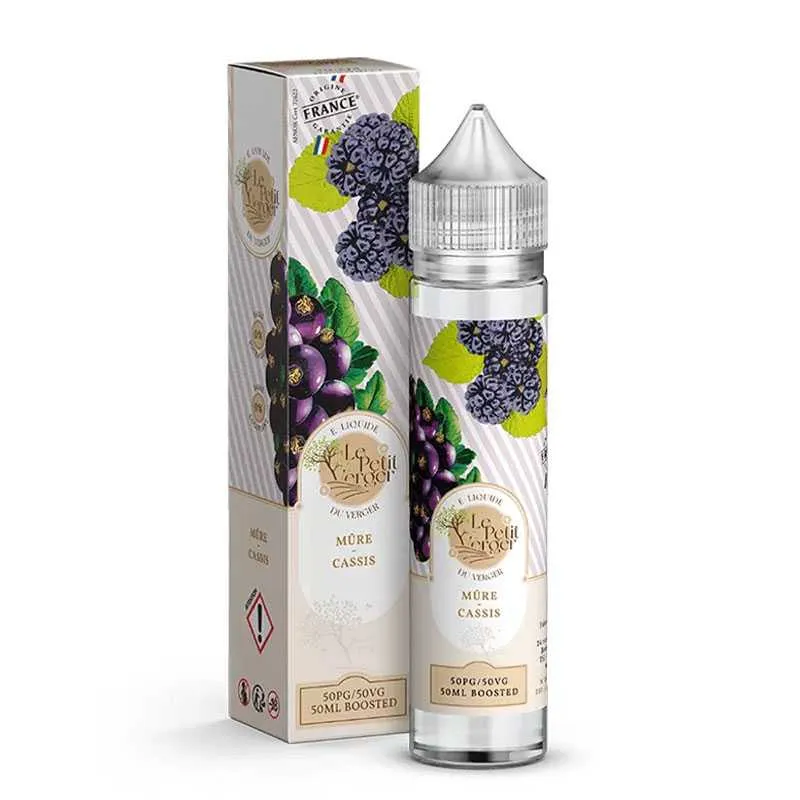 MÛRE CASSIS 50ML - LE PETIT VERGER - E-liquides