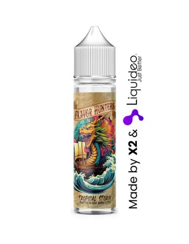 TROPICAL STORM - FRUIT DU DRAGON MANGUE LITCHI - 50 ML FLAVOR HUNTERS - E-liquides
