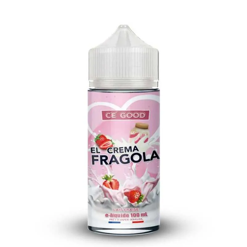 EL CREMA FRAGOLA 100ML - CE'GOOD - E-liquides