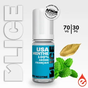 TBC USA MENTHE - D'LICE - E-LIQUIDE 10ML - E-liquides