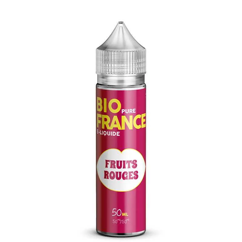 FRUITS ROUGES 50ML - BIO PURE FRANCE - E-liquides
