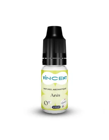 E-LIQUIDE VDLV VINCENT - ANIS 10ML - E-liquides
