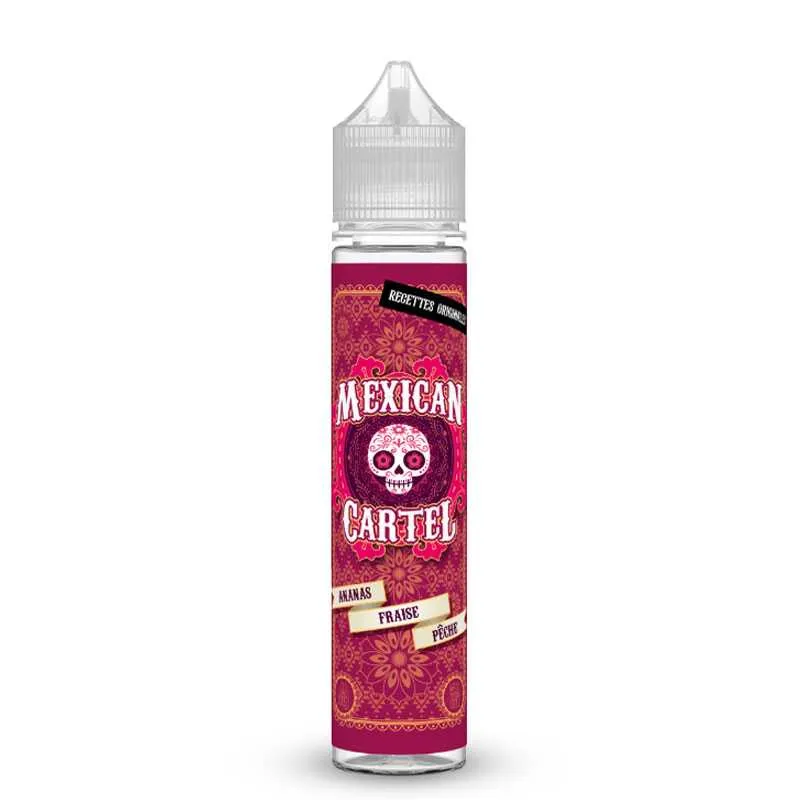 ANANAS FRAISE PÊCHE 50ML - MEXICAN CARTEL - E-liquides