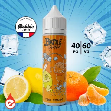 CITRON MANDARINE - BATTLE JUICE 50ML - E-liquides