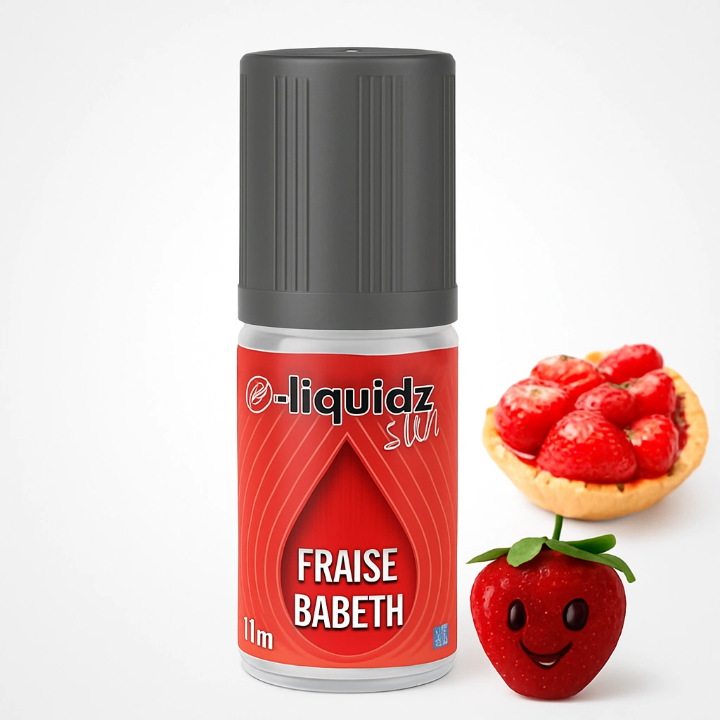 FRAISE BABETH E-LIQUIDZ START • ELIQUIDE 10ML - E-liquides