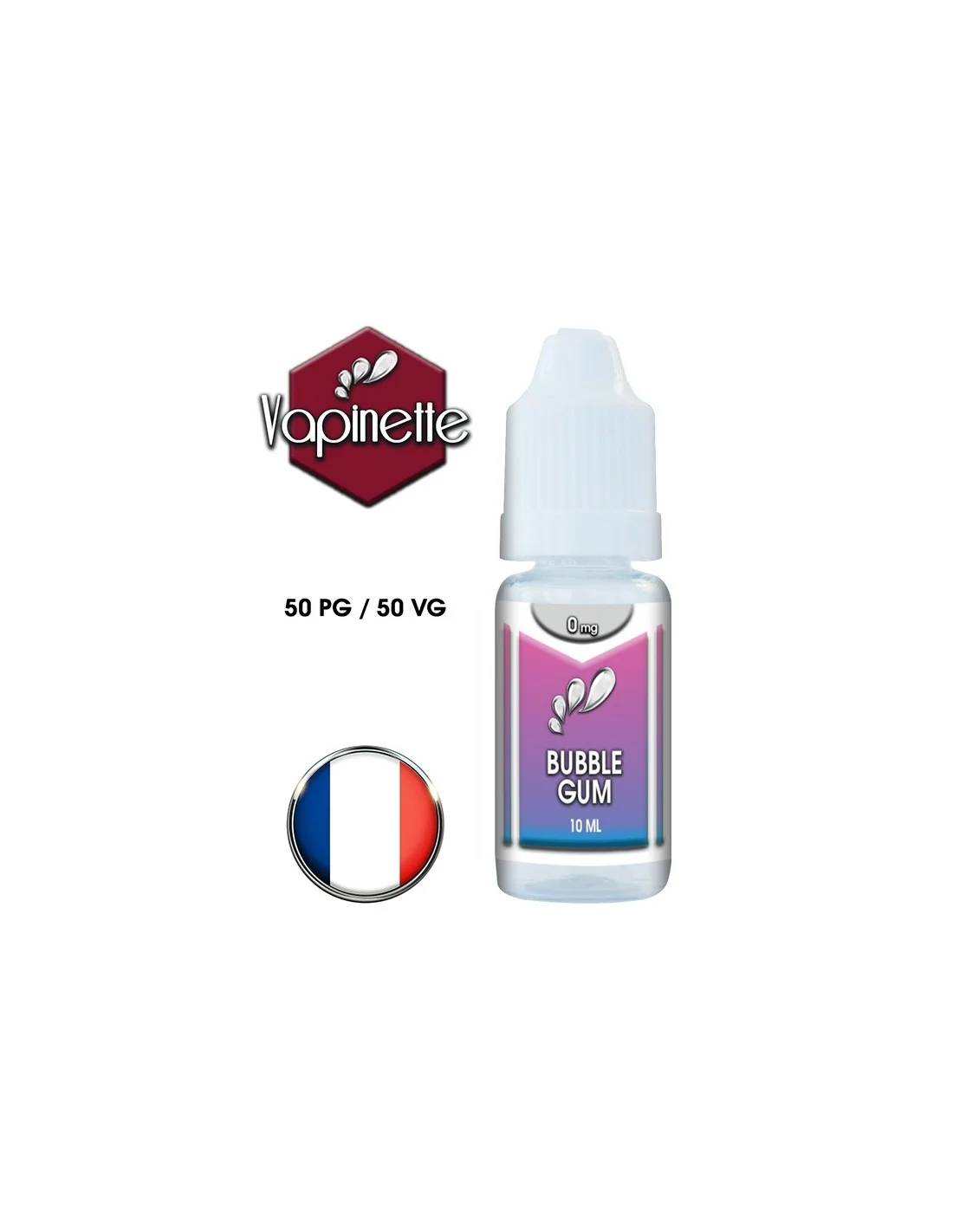 BUBBLE GUM - VAPINETTE - E-liquides