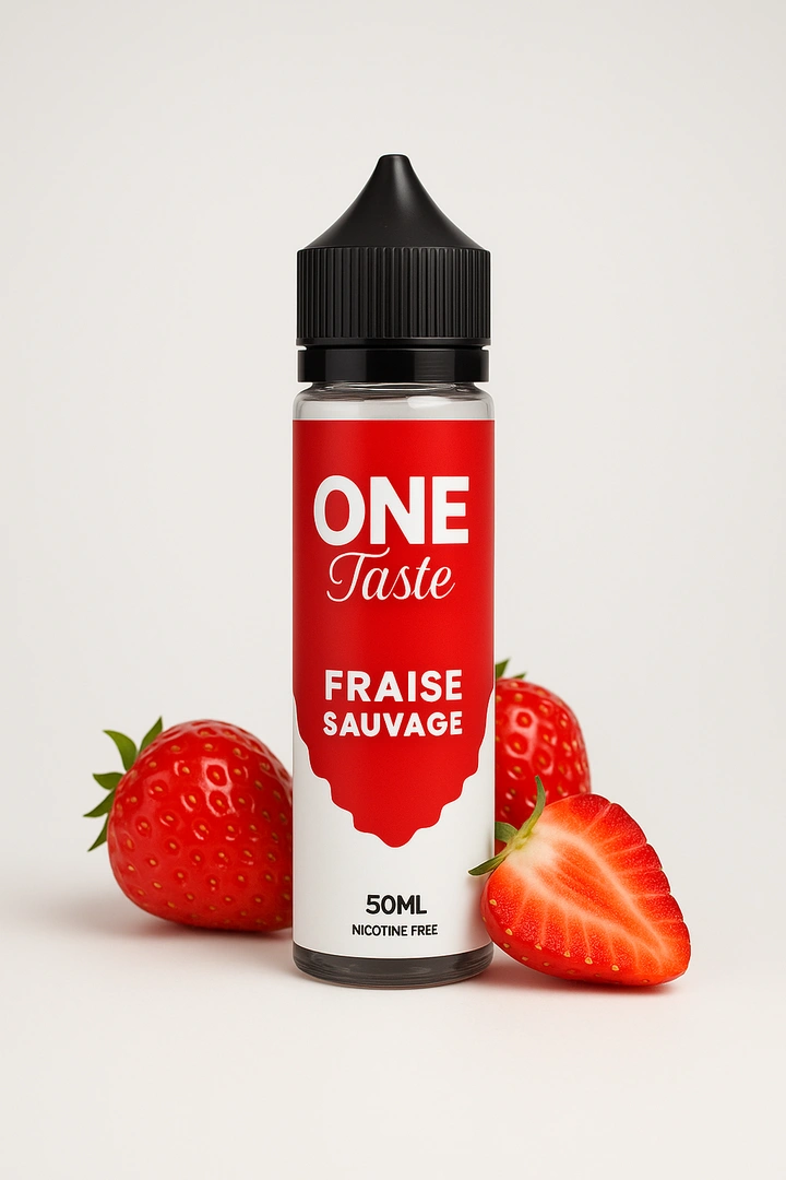 FRAISE SAUVAGE 50ML - ONE TASTE PAR E-TASTY - E-liquides
