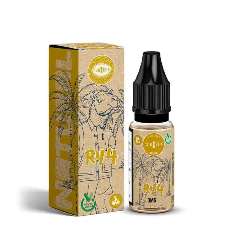 RY4 EDITION NATURAL - CURIEUX - E-liquides