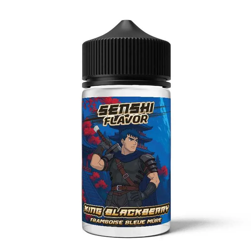 KING BLACKBERRY 200ML - SENSHI FLAVOR - E-liquides