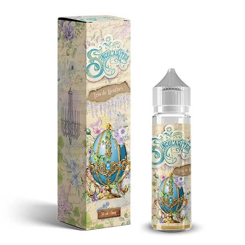 TRIO DE MENTHES 50ML - SINGULARITÉS - E-liquides
