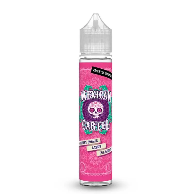 FRUITS ROUGES CASSIS FRAMBOISE 50ML - MEXICAN CARTEL - E-liquides