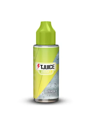 E-LIQUIDE T-JUICE DRINKS - PEACH T 100ML - E-liquides