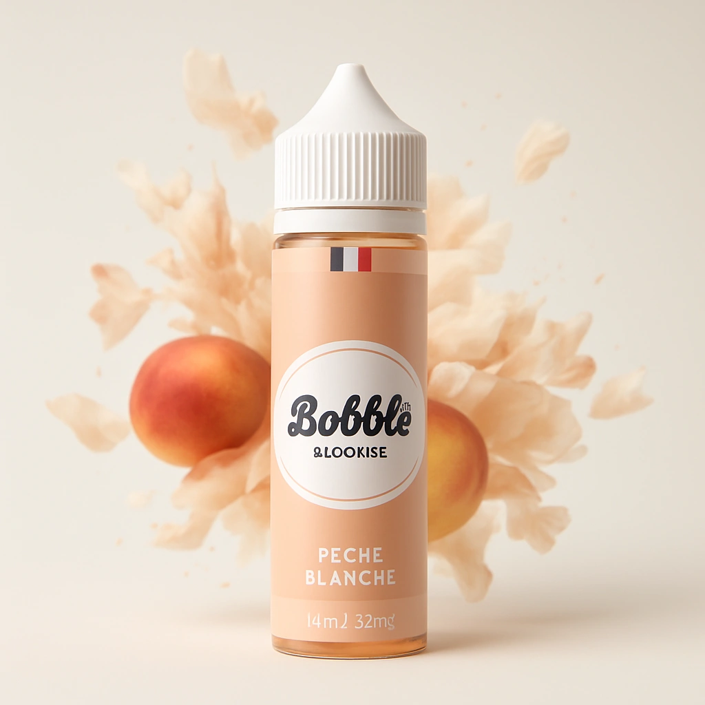 PÊCHE BLANCHE - BOBBLE LIQUIDE 40ML - E-liquides