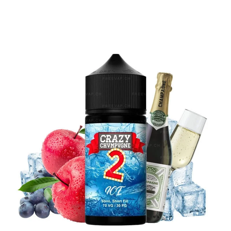 CRAZY CHVMPVGNE ICE V2 - 50ML MUKK MUKK - E-liquides