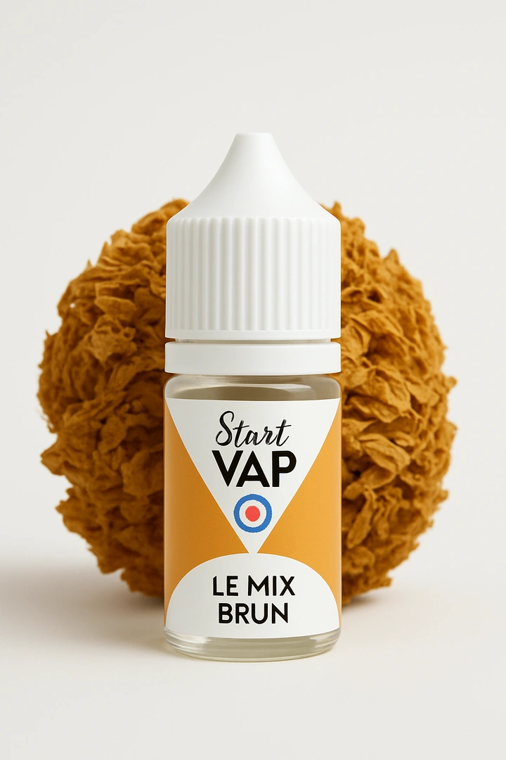 LE MIX BRUN - STARTVAP LIQUIDAROM 10ML - E-liquides