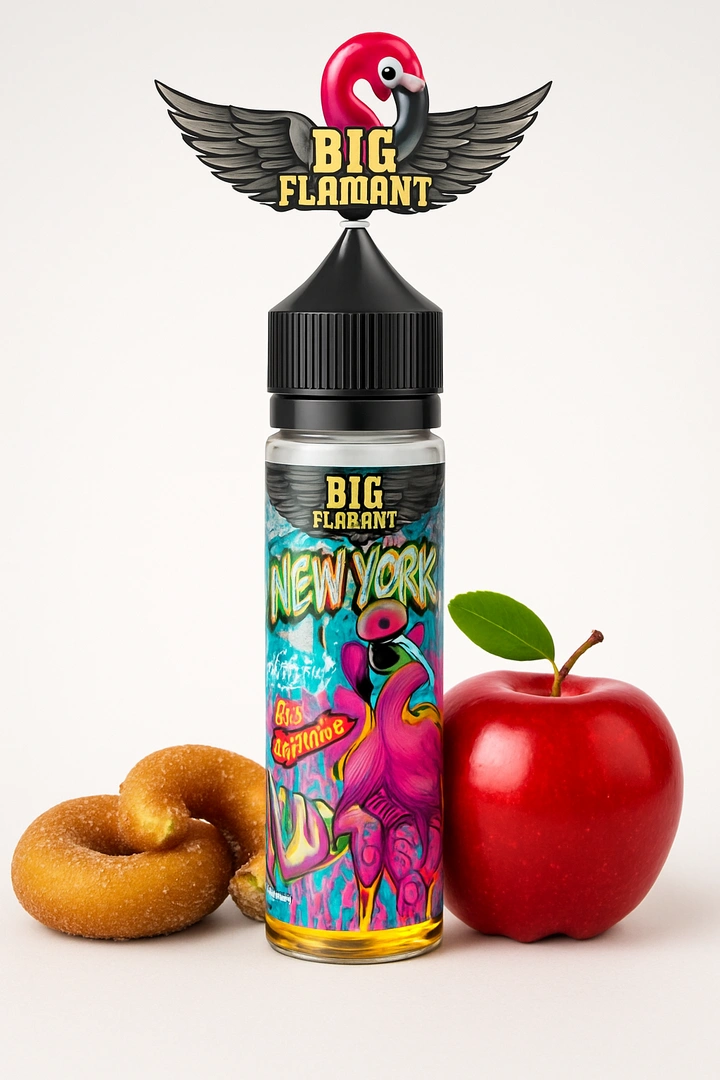 NEW YORK - BIG FLAMANT 50ML LIQUIDAROM - E-liquides