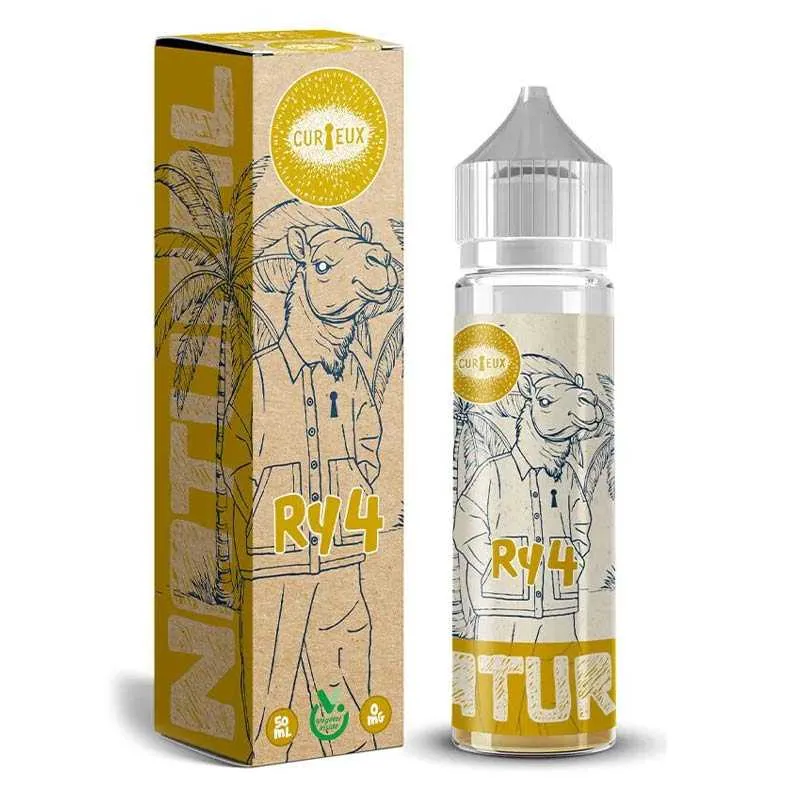 RY4 50ML EDITION NATURAL - CURIEUX - E-liquides