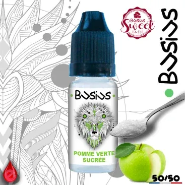 POMME VERTE SUCREE - E-LIQUIDE BUSIUS - E-liquides
