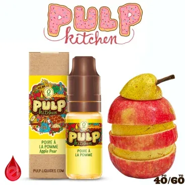 POIRE À LA POMME - E-LIQUIDE 10ML PULP KITCHEN - E-liquides