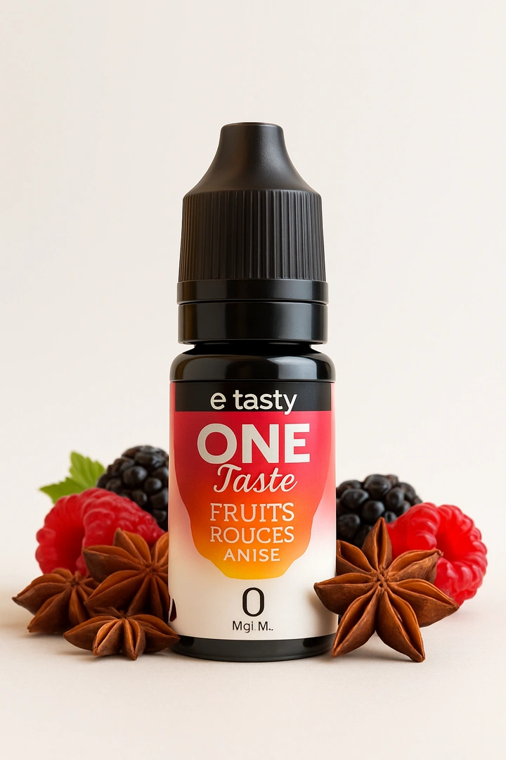 FRUITS ROUGES ANISÉS 10ML - ONE TASTE PAR E-TASTY - E-liquides