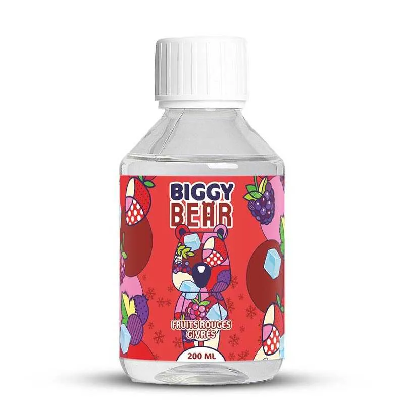 FRUITS ROUGES GIVRÉS 200ML - BIGGY BEAR - E-liquides