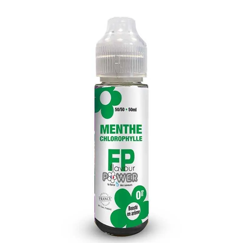 MENTHE CHLOROPHYLLE 50ML - FLAVOUR POWER - E-liquides