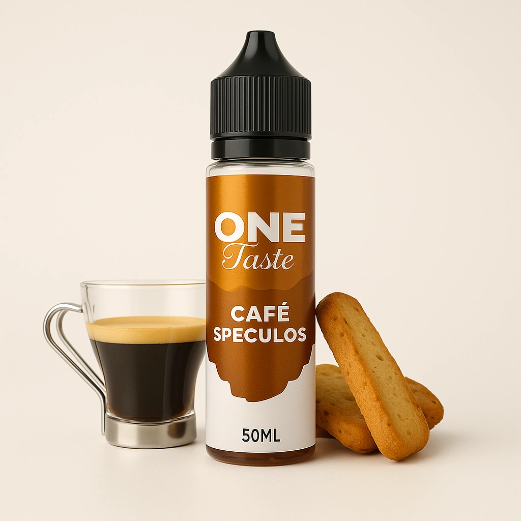 CAFÉ SPÉCULOS 50ML - ONE TASTE PAR E-TASTY - E-liquides