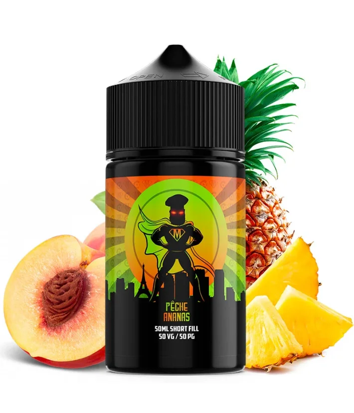 PECHE ANANAS - 50ML MUKK MUKK - E-liquides