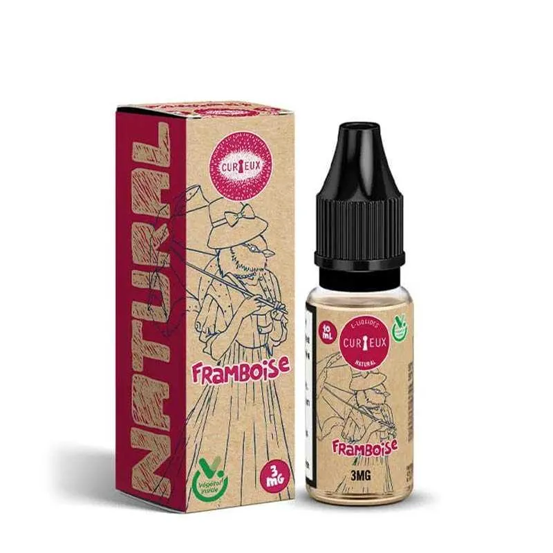 FRAMBOISE EDITION NATURAL - CURIEUX - E-liquides