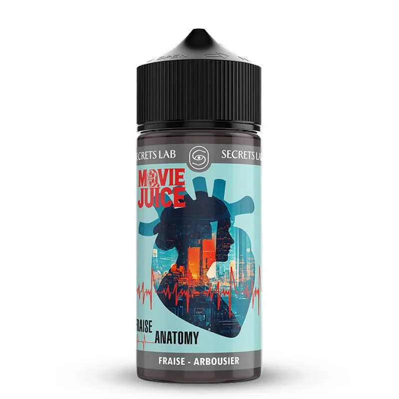 FRAISE ANATOMY 100ML - MOVIE JUICE - E-liquides