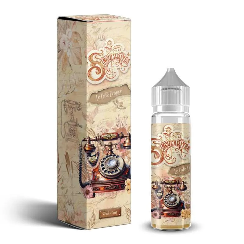 CAFÉ FRAPPÉ 50ML - SINGULARITÉS - E-liquides