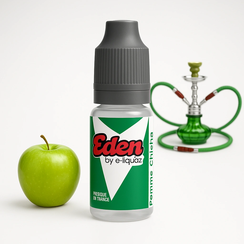POMME CHICHA ★ EDEN BY E-LIQUIDZ - E-liquides