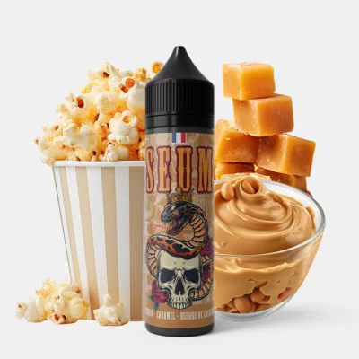 POPCORN CARAMEL BEURRE DE CACAHUÈTE - SEUM DE BOBBLE LIQUIDE 50ML - E-liquides