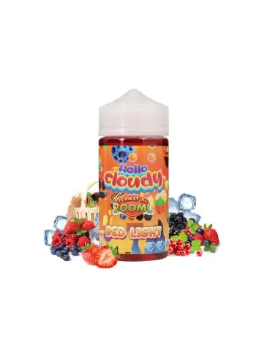E-LIQUIDE HELLO CLOUDY - RED LIGHT 200ML - E-liquides