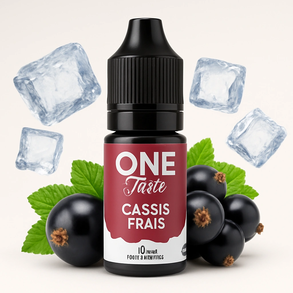 CASSIS FRAIS 10ML - ONE TASTE PAR E-TASTY - E-liquides