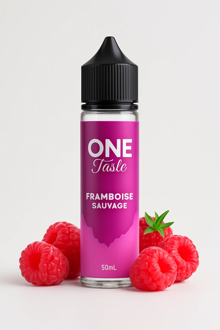 FRAMBOISE SAUVAGE 50ML - ONE TASTE PAR E-TASTY - E-liquides