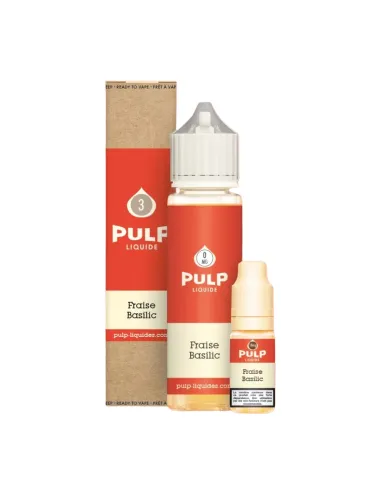 E-LIQUIDE PULP ORIGINAL - FRAISE BASILIC 60ML - E-liquides
