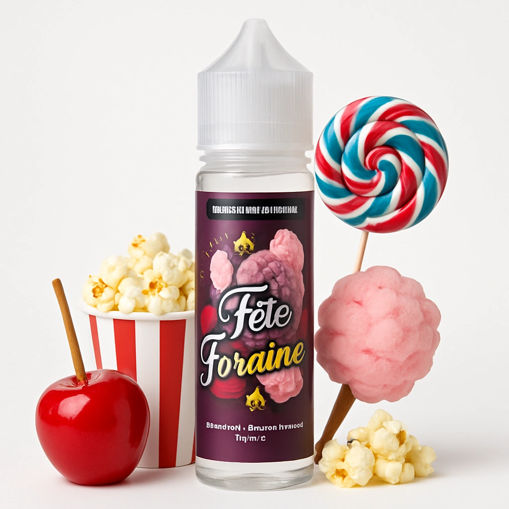 FETE FORAINE - SOUVENIRS D'ENFANCE - E-LIQUIDE 40ML - E-liquides