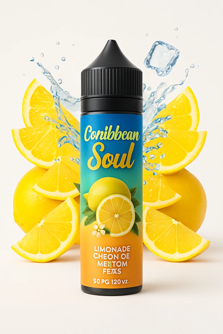 LIMONADE, CITRON DE MENTON, FRAIS 50ML - CARIBBEAN SOUL - E-liquides