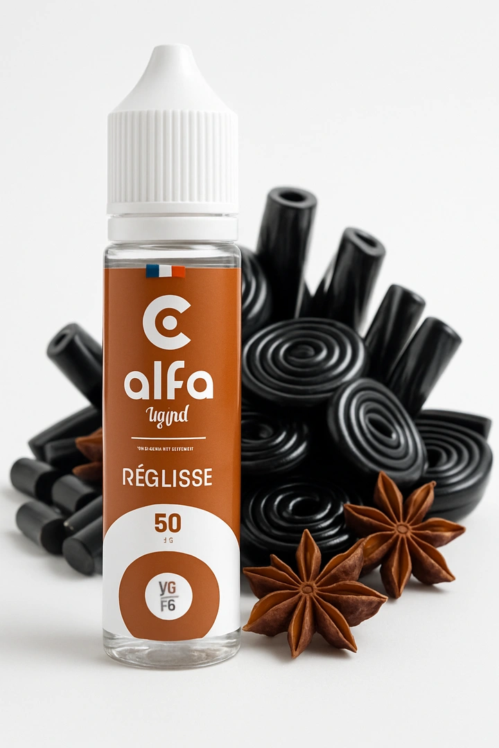 REGLISSE - ALFALIQUID 50ML - E-liquides