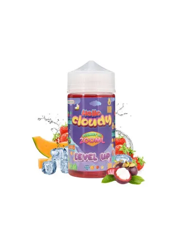 E-LIQUIDE HELLO CLOUDY - LEVEL UP 200ML - E-liquides
