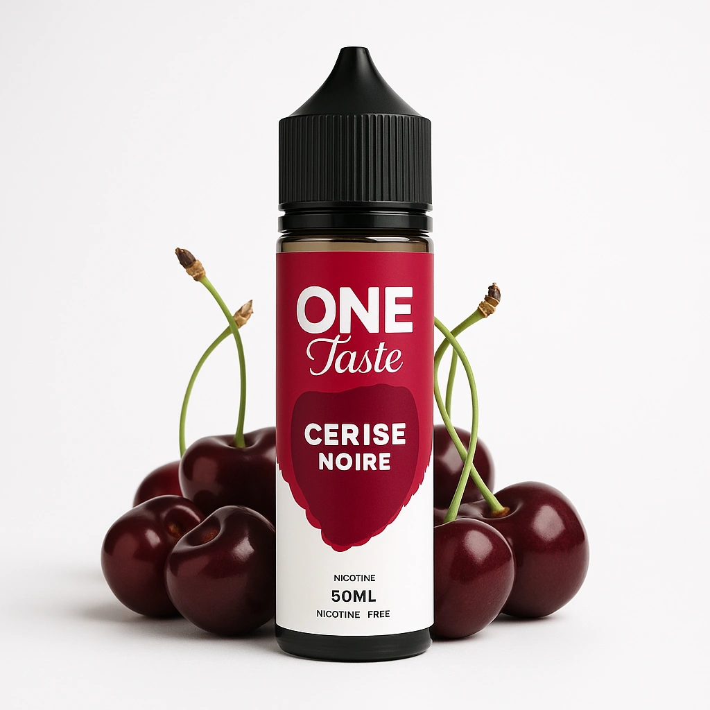 CERISE NOIRE 50ML - ONE TASTE PAR E-TASTY - E-liquides