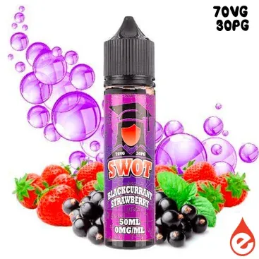 BLACKCURRANT STRAWBERRY - SWOT 50ML - E-liquides